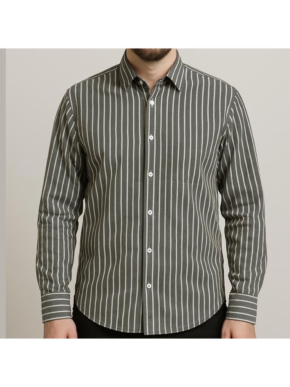 PAUL & SHARK Yachting striped button up shirt 100% cotton lightweight size large